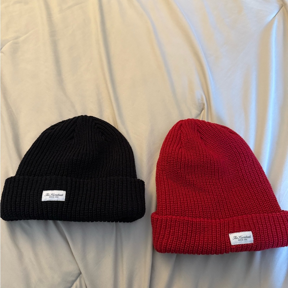 The Hundreds Beanie (2 set)